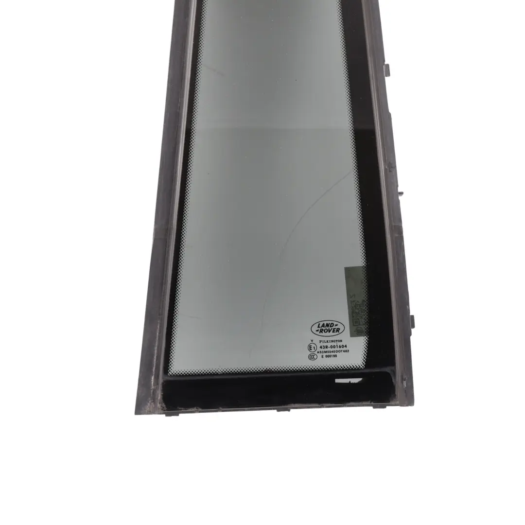 Door Window Quarter Glass Tinted AS3 Left N/S to Range Rover L322 Rear with Part number CVB000091 Range Rover L322 Rear Door Window Quarter Glass Tinted AS3 Left N/S - SKU CVB000091-1 - Part number CVB000091