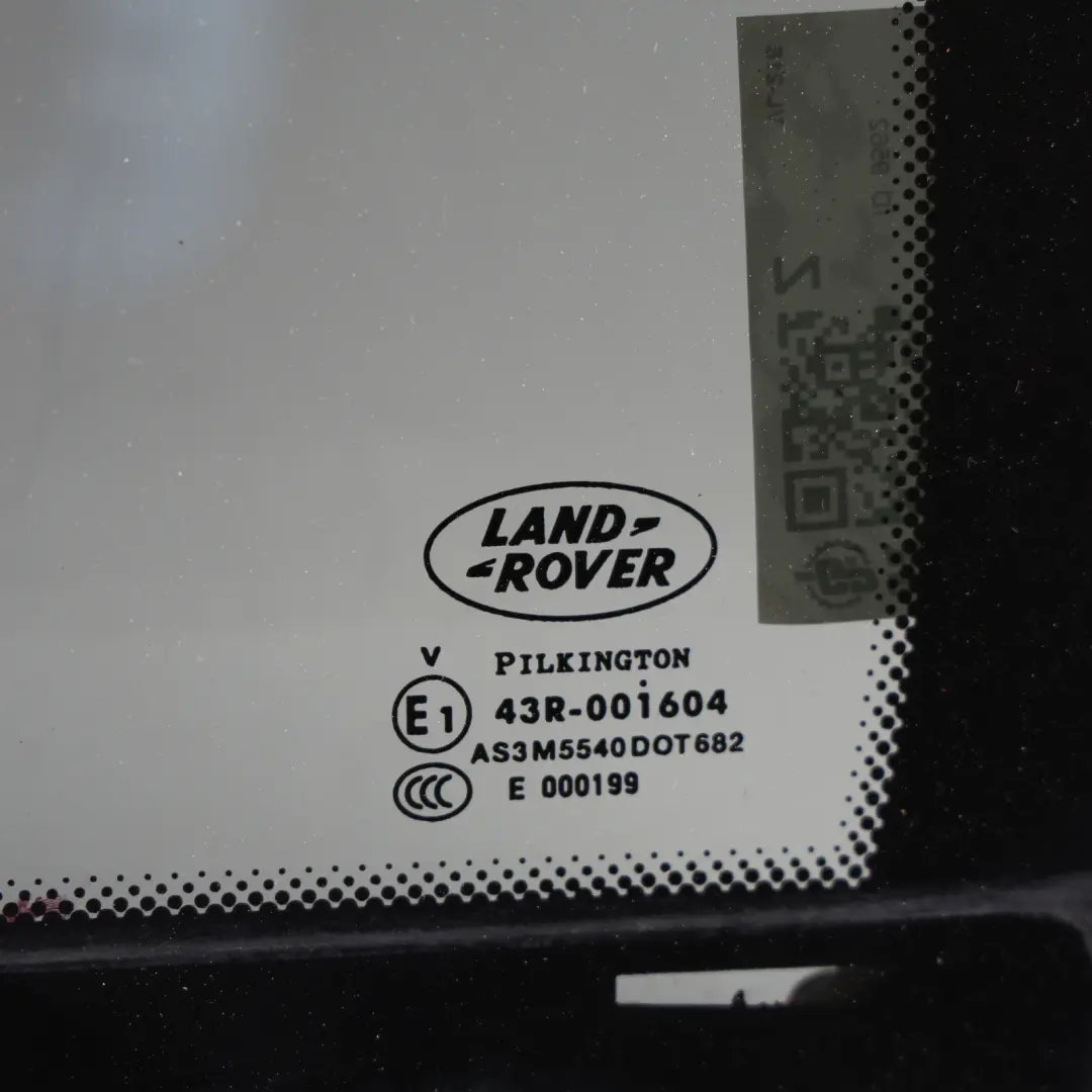 Range Rover L322 Rear Door Window Quarter Glass Tinted AS3 Left N/S - SKU CVB000091-1 - Part number CVB000091