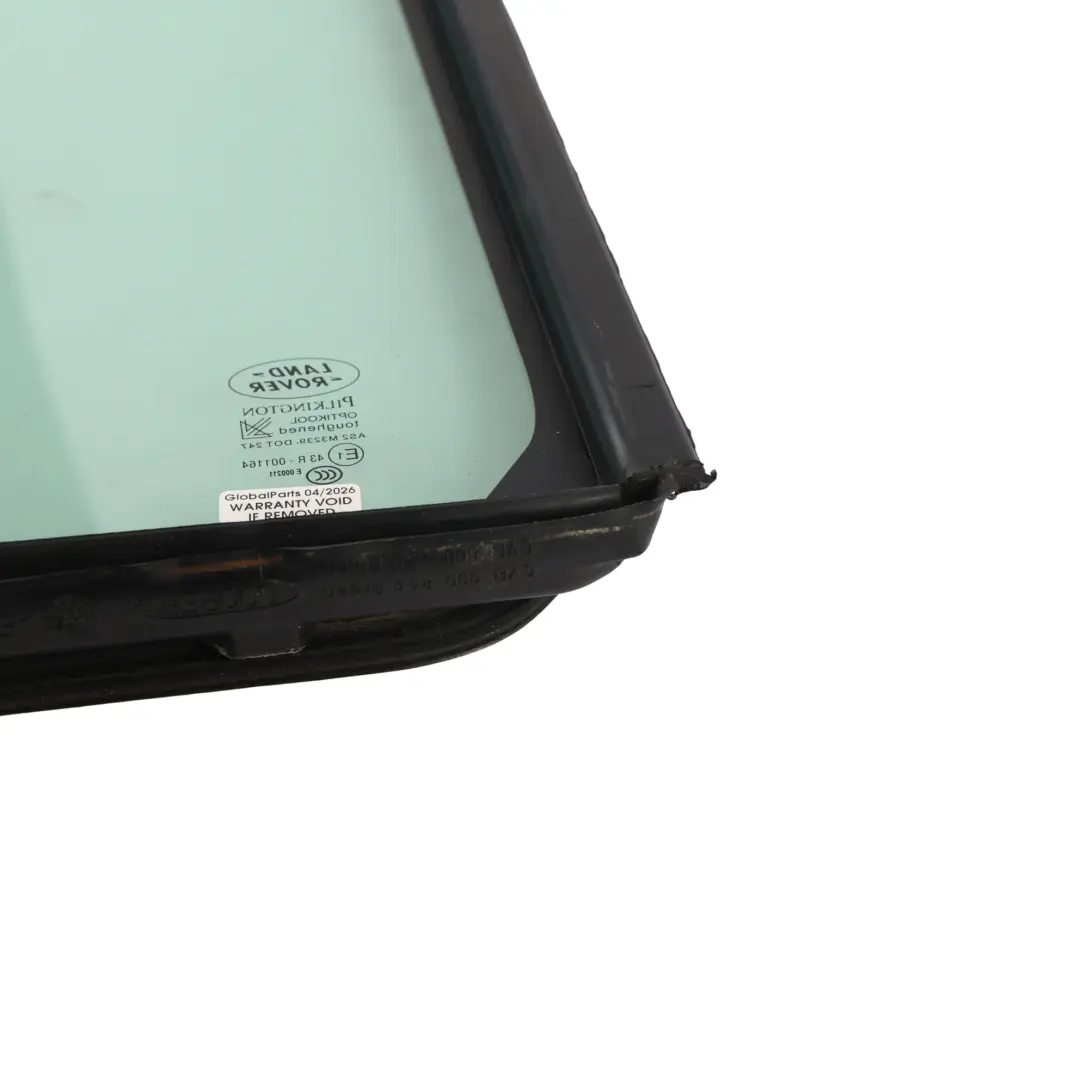 Land Rover Discovery 3 L319 Cristal Ventana Trasera Derecha Verde - SKU CVB000845 - Número de pieza CVB000845