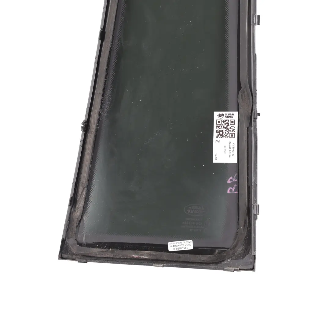 Range Rover L322 Door Glass Laminated Quarter Window Rear Right O/S - SKU CVB500140 - Part number CVB500140