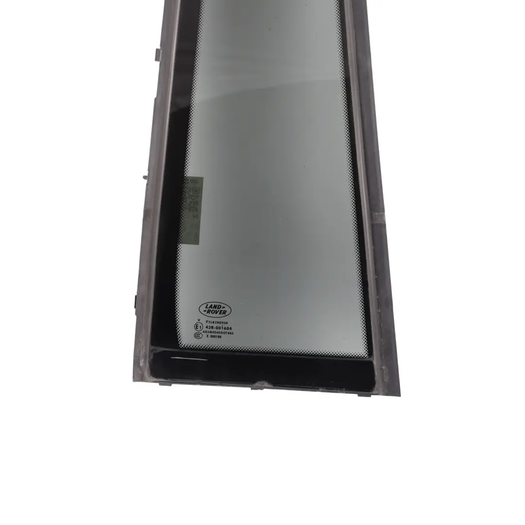 Door Glass Laminated Quarter Window Rear Right O/S to Range Rover L322 with Part number CVB500140 Range Rover L322 Door Glass Laminated Quarter Window Rear Right O/S - SKU CVB500140 - Part number CVB500140