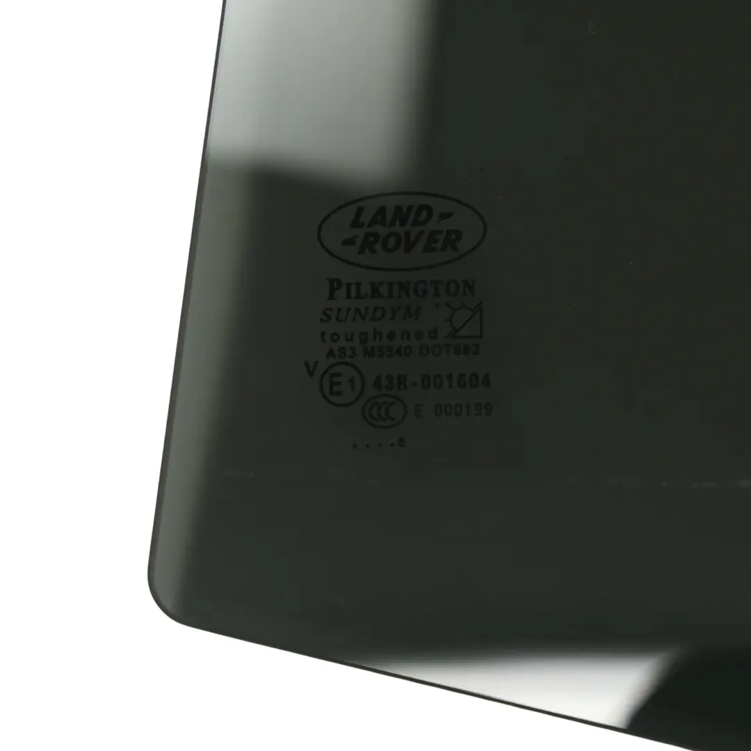 Land Rover L319 Door Window Glass AS3 Tinted Rear Right O/S 5H22-19H200-BA - SKU CVB500310 - Part number CVB500310