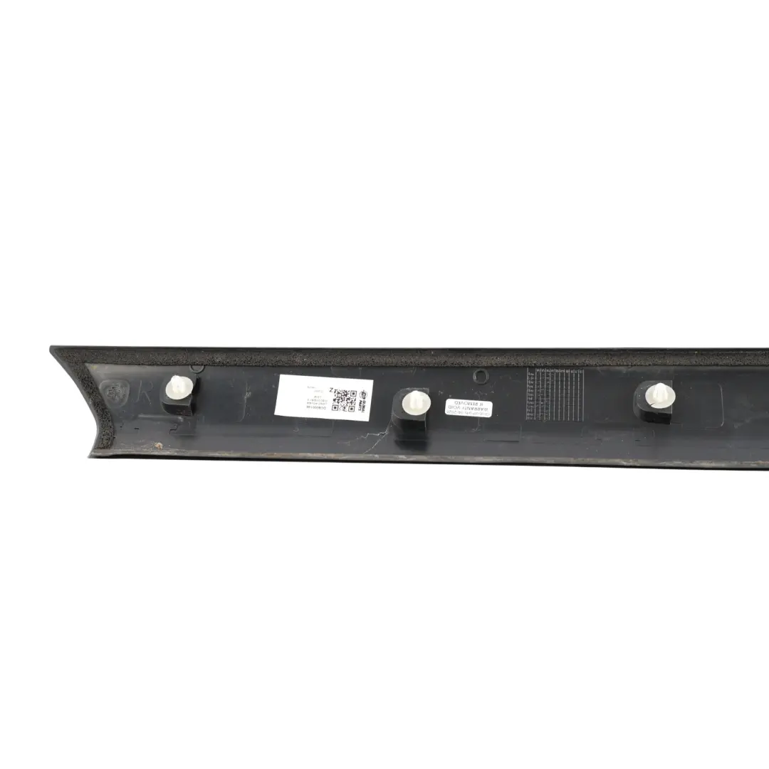 A-Pillar Strip Moulding Front Right O/S to Land Rover Discovery 3 L319 with Part number DCB000146 Land Rover Discovery 3 L319 A-Pillar Strip Moulding Front Right O/S - SKU DCB000146 - Part number DCB000146