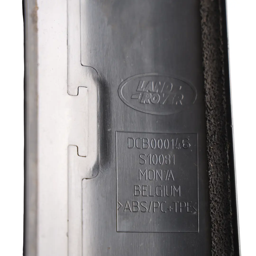 A-Pillar Strip Moulding Front Right O/S to Land Rover Discovery 3 L319 with Part number DCB000146 Land Rover Discovery 3 L319 A-Pillar Strip Moulding Front Right O/S - SKU DCB000146 - Part number DCB000146