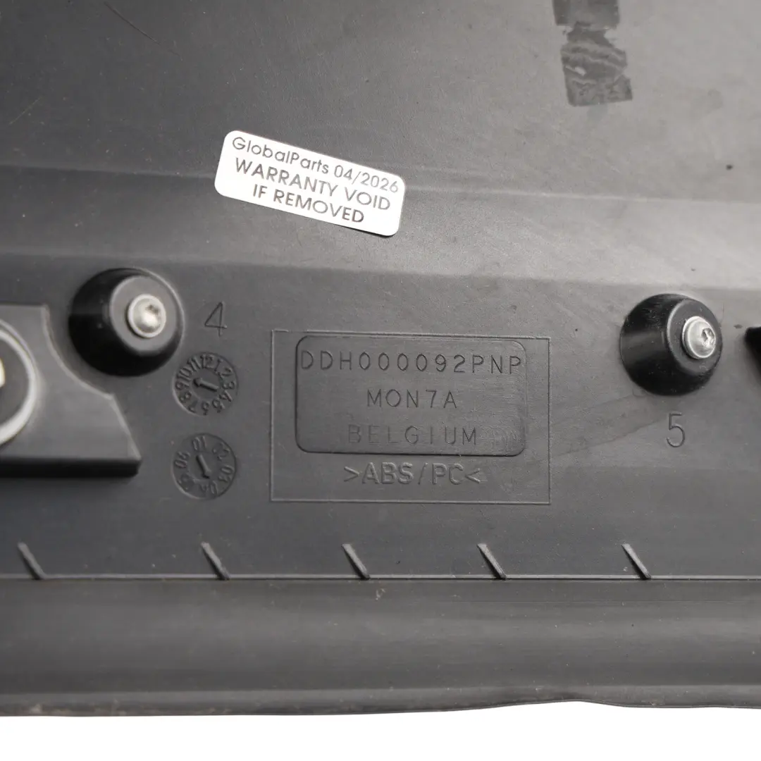 Range Rover L322 Rear E Pillar Trim Cover Panel Left N/S - SKU DDH000092PNP - Part number DDH000092PNP