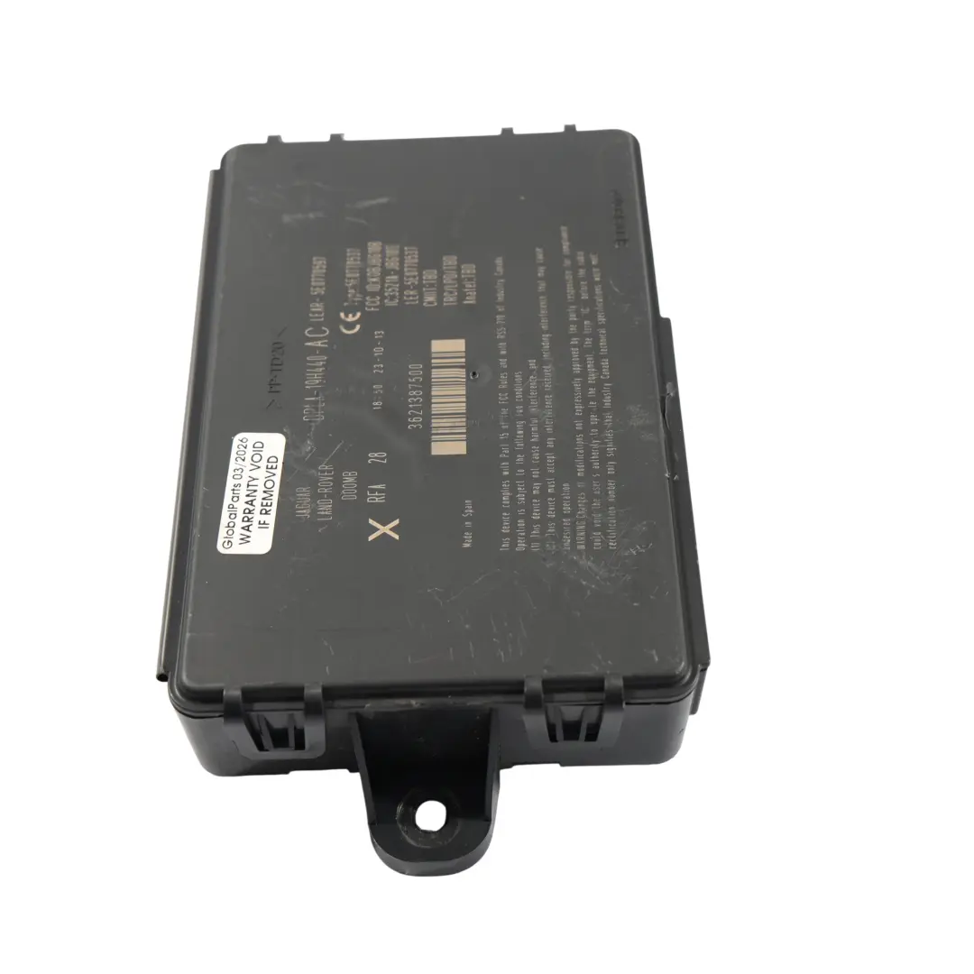 Range Rover Evoque L538 Keyless Entry Steuermodul ECU - SKU DPLA-19H440-AC - Teilenummer DPLA-19H440-AC