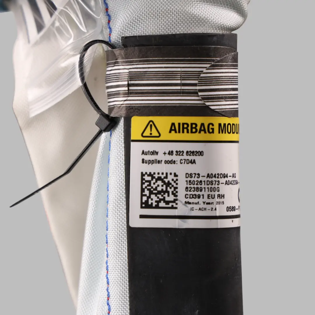 Mk5 Head Roof Curtain Air Module Right O/S to Ford Mondeo with Part number DS73-A042D94-AG Ford Mondeo Mk5 Head Roof Curtain Air Module Right O/S - SKU DS73-A042D94-AG - Part number DS73-A042D94-AG