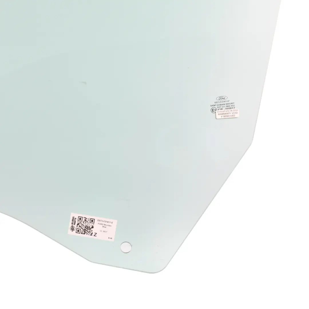 Ford Mondeo MK5 Door Glass Window Front Left N/S - SKU DS73-F21411-E - Part number DS73-F21411-E