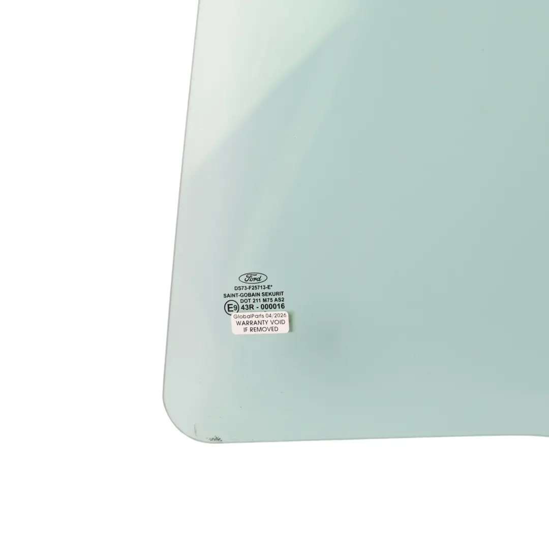 Ford Mondeo Mk5 Door Window Glass AS2 Rear Left N/S - SKU DS73-F25713-E - Part number DS73-F25713-E