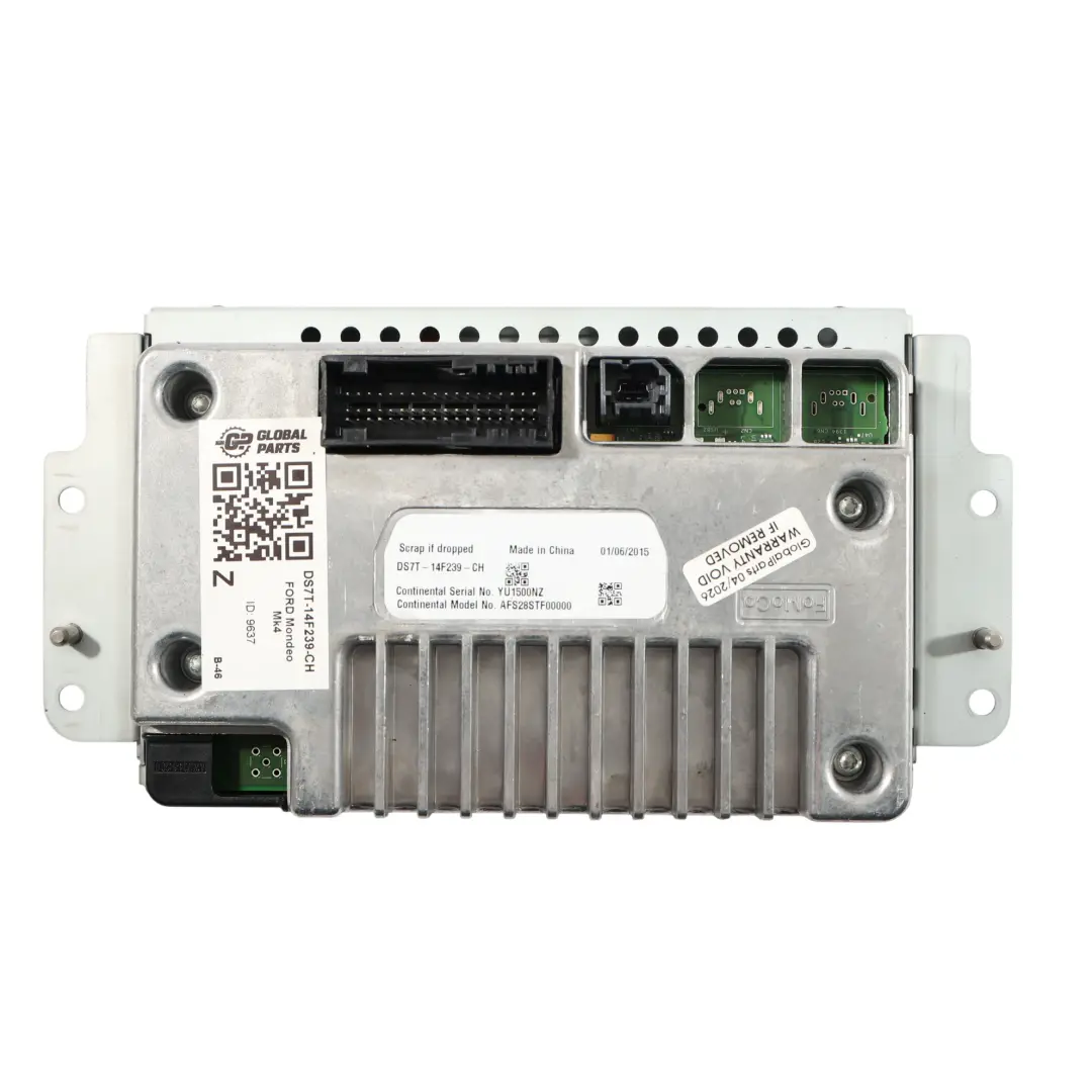 Ford Mondeo MK5 Écran Multimédia Tableau Bord Radio Carte - SKU DS7T-14F239-CH - Numéro de pièce DS7T-14F239-CH