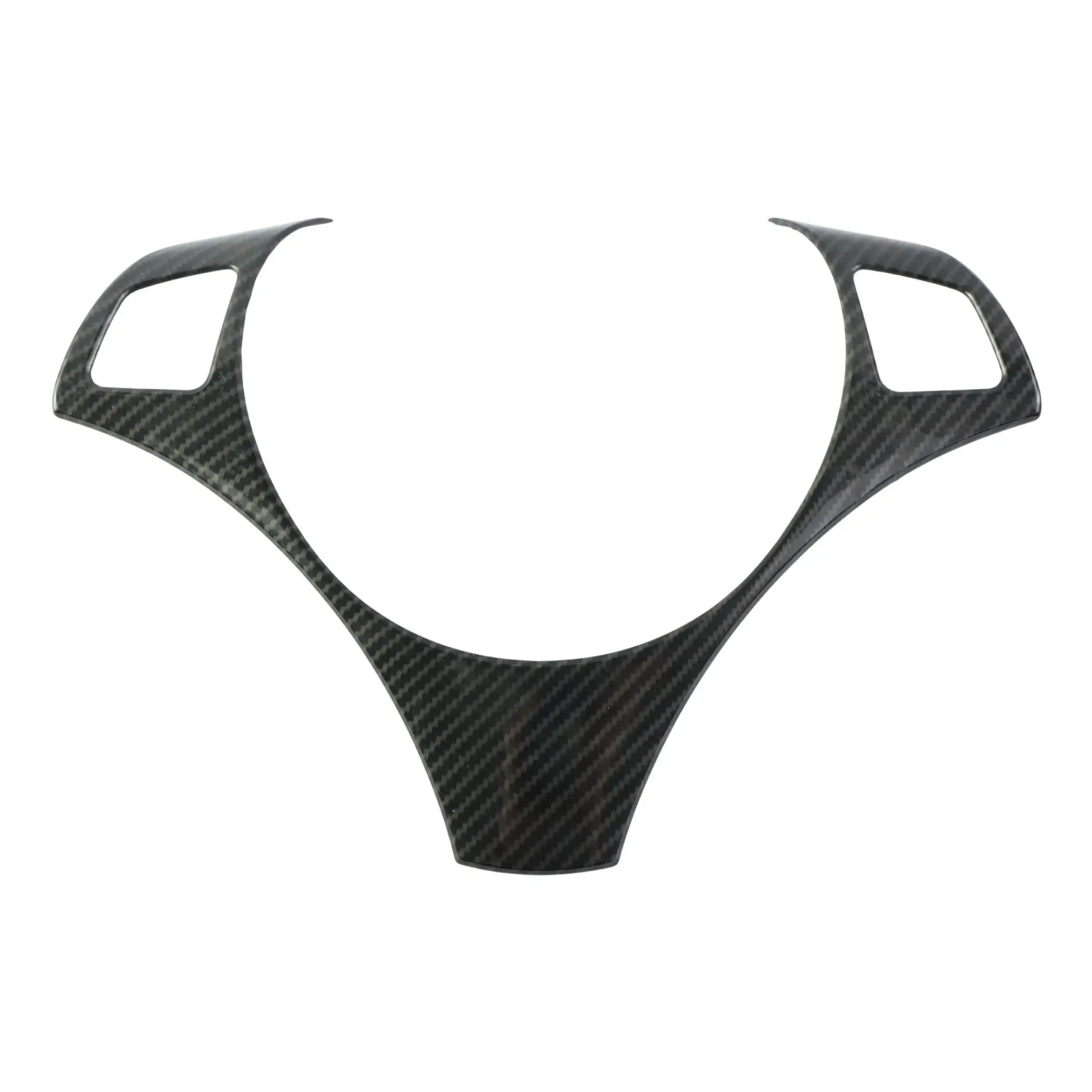 BMW E87 E90 E91 E92 Cubierta Embellecedor Volante Multifuncion Aspecto Carbono