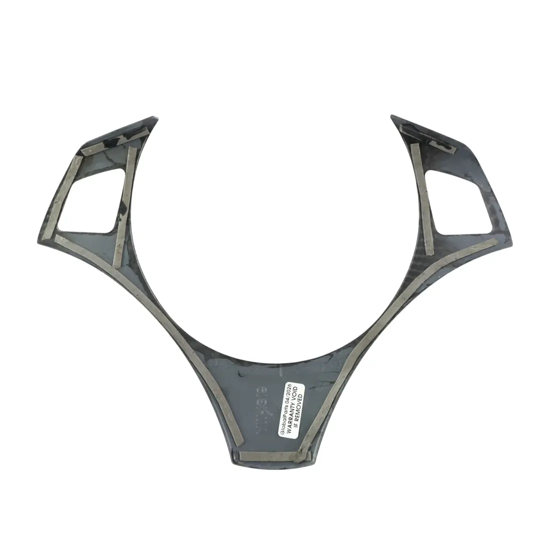 BMW E87 E90 E91 E92 Cubierta Embellecedor Volante Multifuncion Aspecto Carbono - SKU E90-STEERING-TRIM-CARBON-LOOK - Número de pieza E90 Steering Trim Carbon Look