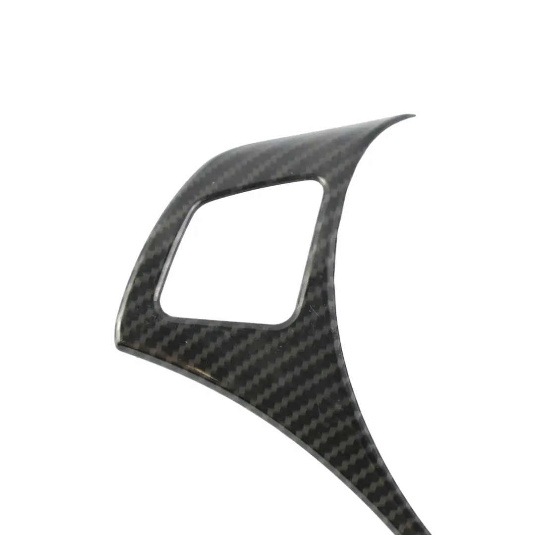 BMW E87 E90 E91 E92 Cubierta Embellecedor Volante Multifuncion Aspecto Carbono - SKU E90-STEERING-TRIM-CARBON-LOOK - Número de pieza E90 Steering Trim Carbon Look