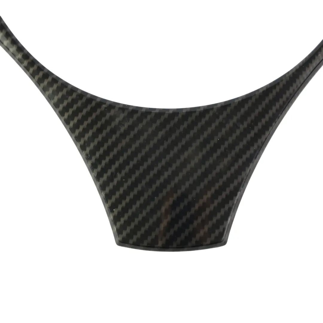 Personalizzato Trim Carbonio Look Carbonio per BMW E90 Volante M Sport con numero di parte E90 Steering Trim Carbon Look BMW E90 Volante M Sport Personalizzato Trim Carbonio Look Carbonio - SKU E90-STEERING-TRIM-CARBON-LOOK - Numero di parte E90 Steering Trim Carbon Look