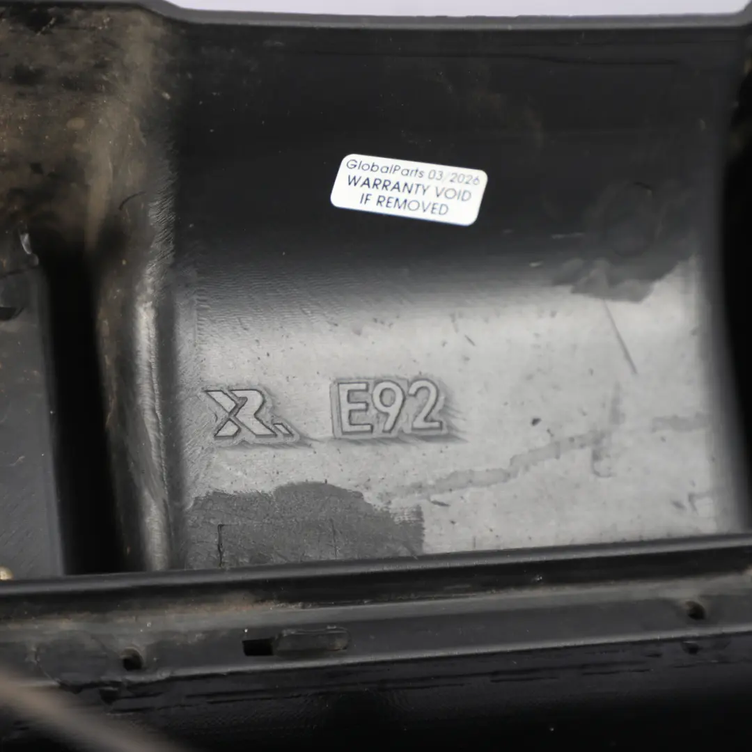 BMW E92 E93 M Sport Rear Bumper Diffuser Cover Panel Trim Black - SKU E92-DIFFUSER - Part number E92-DIFFUSER