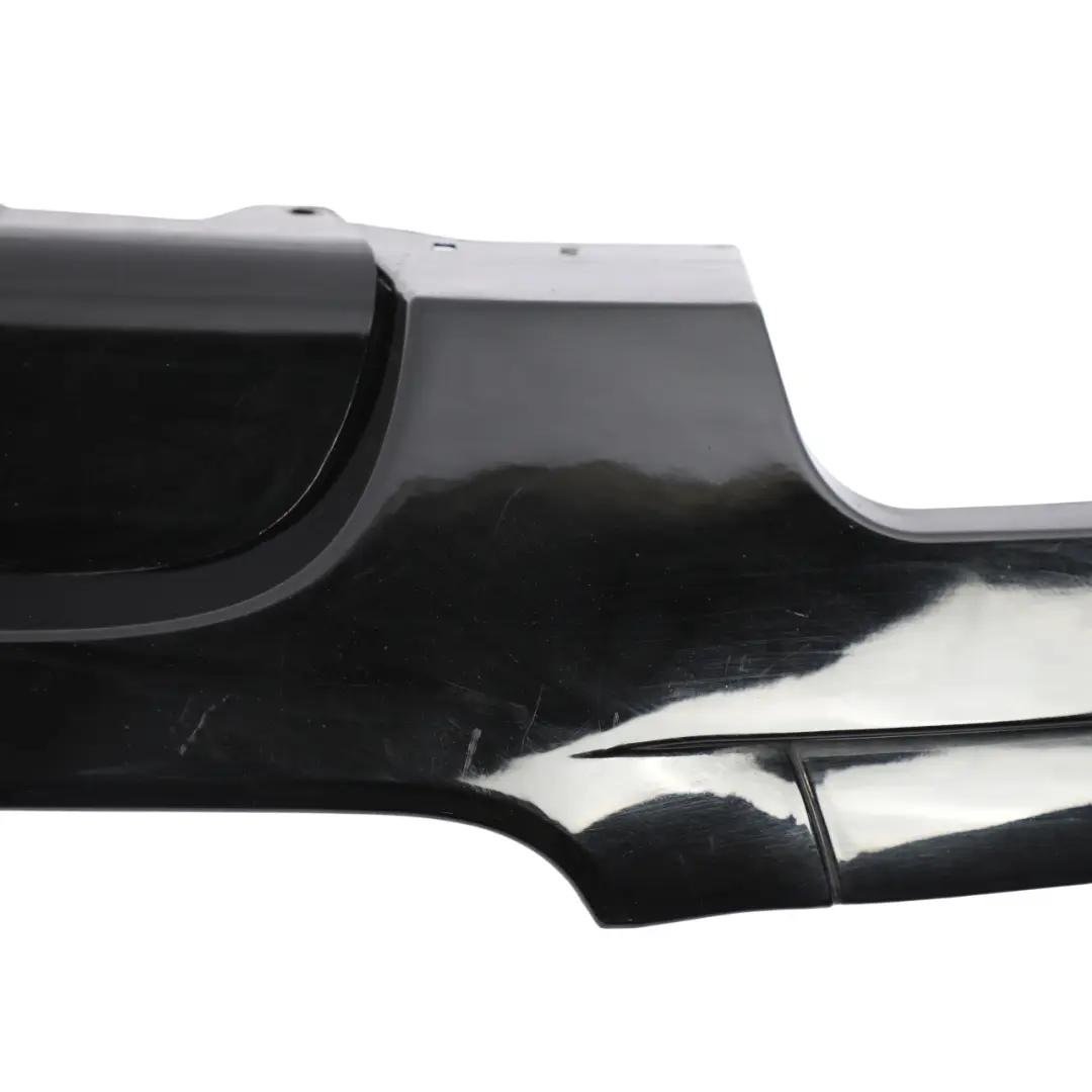 BMW E92 E93 M Sport Rear Bumper Diffuser Cover Panel Trim Black - SKU E92-DIFFUSER - Part number E92-DIFFUSER