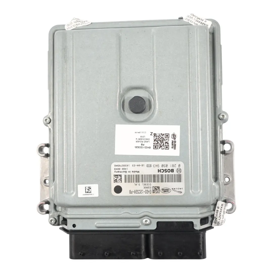 Land Rover Discovery 4 L319 3.0 SDV6 256HP Módulo ECU Motor - SKU EH22-12C520-PB - Número de pieza EH22-12C520-PB