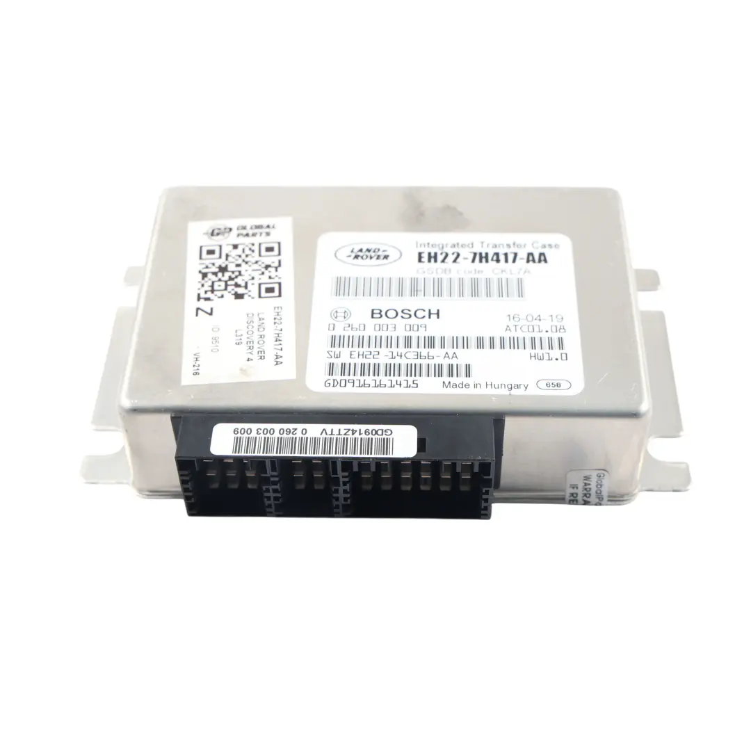 Module Contrôle Boîtier Transfer ECU pour Land Rover Discovery 4 L319 à propos du numéro de pièce EH22-7H417-AA Land Rover Discovery 4 L319 Module Contrôle Boîtier Transfer ECU - SKU EH22-7H417-AA - Numéro de pièce EH22-7H417-AA