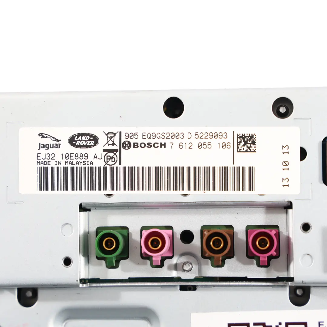 Range Rover Evoque L538 Pantalla Radio Navegador - SKU EJ32-10E889-AJ - Número de pieza EJ32-10E889-AJ