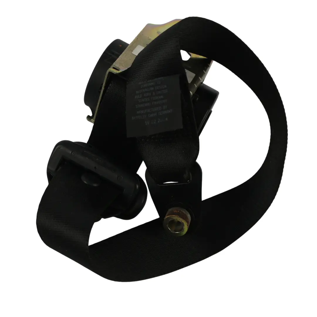 Land Rover Freelander L314 Seat Belt Black Front Left N/S - SKU EVB500090PMA - Part number EVB500090PMA