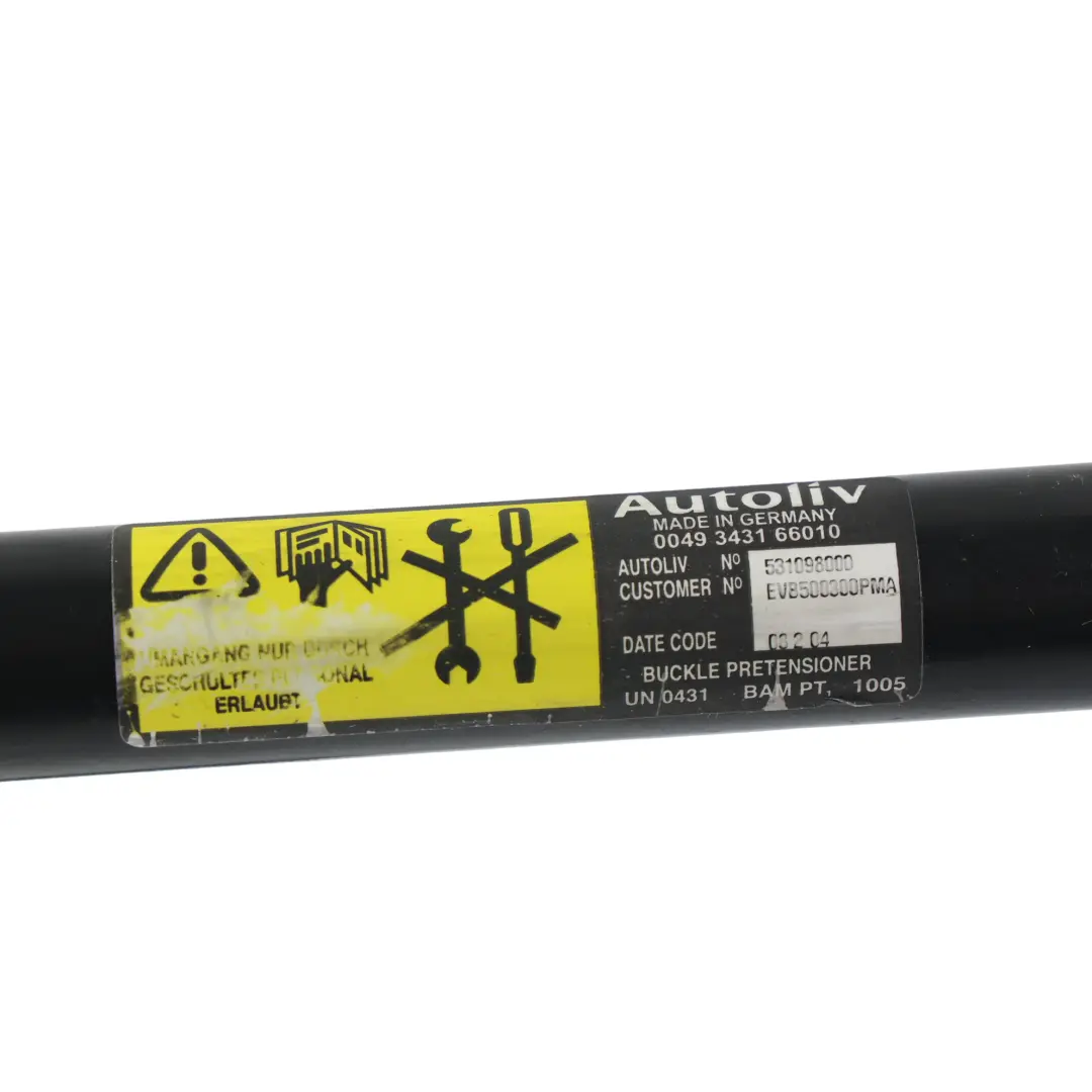 Land Rover L314 Boucle Ceinture Prétensionneur Avant Droit - SKU EVB500300PMA - Numéro de pièce EVB500300PMA