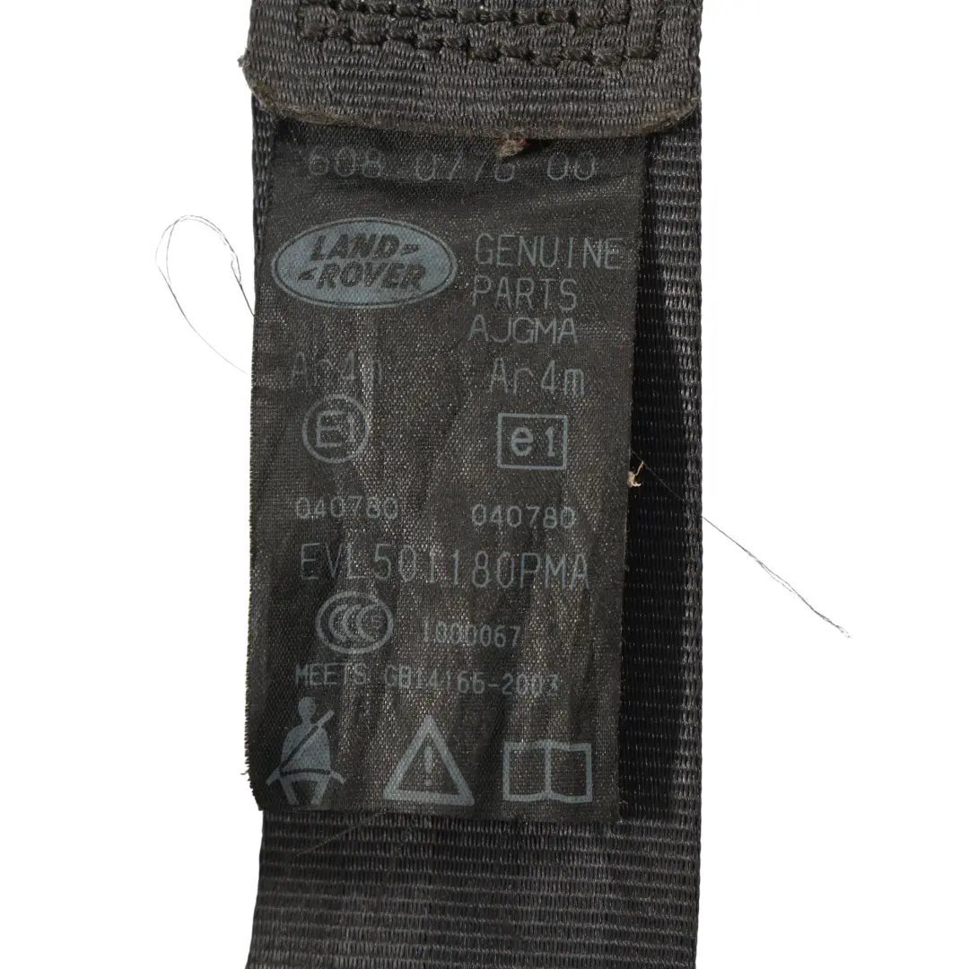 Cintura Sicurezza Sedile Posteriore Sinistra per Land Rover Discovery 3 con numero di parte EVL501180PMA Land Rover Discovery 3 Cintura Sicurezza Sedile Posteriore Sinistra - SKU EVL501180PMA - Numero di parte EVL501180PMA