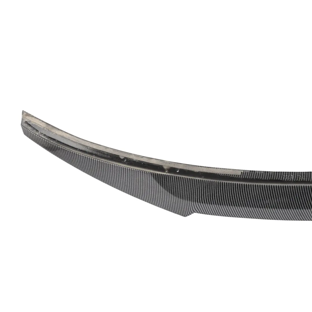 Boot Trunk Lid Tailgate Spoiler Panel Lip Trim Cover Carbon Look to BMW F22 Rear with Part number F22-SPOILER-CARBON BMW F22 Rear Boot Trunk Lid Tailgate Spoiler Panel Lip Trim Cover Carbon Look - SKU F22-SPOILER-CARBON-1 - Part number F22-SPOILER-CARBON