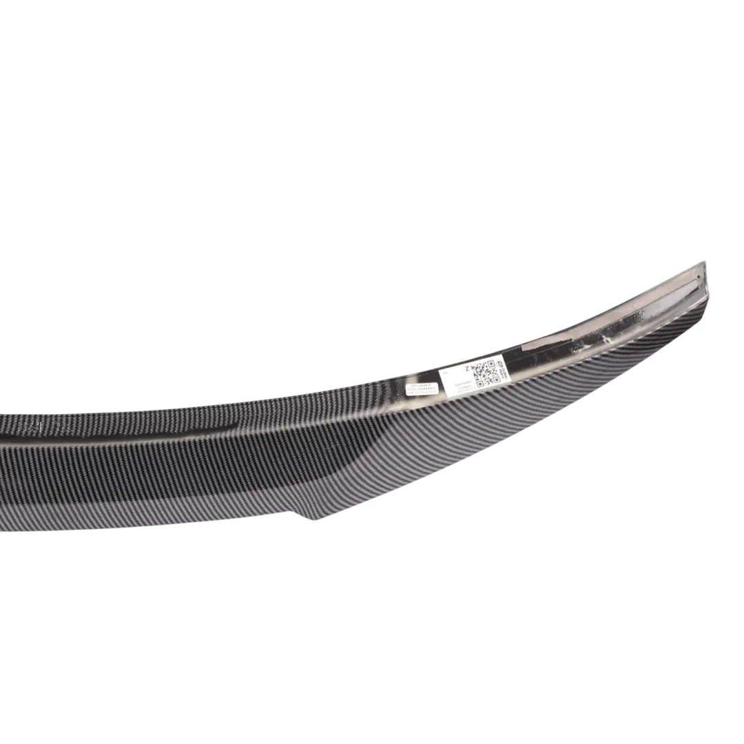 Boot Trunk Lid Tailgate Spoiler Panel Lip Trim Cover Carbon Look to BMW F22 Rear with Part number F22-SPOILER-CARBON BMW F22 Rear Boot Trunk Lid Tailgate Spoiler Panel Lip Trim Cover Carbon Look - SKU F22-SPOILER-CARBON-1 - Part number F22-SPOILER-CARBON