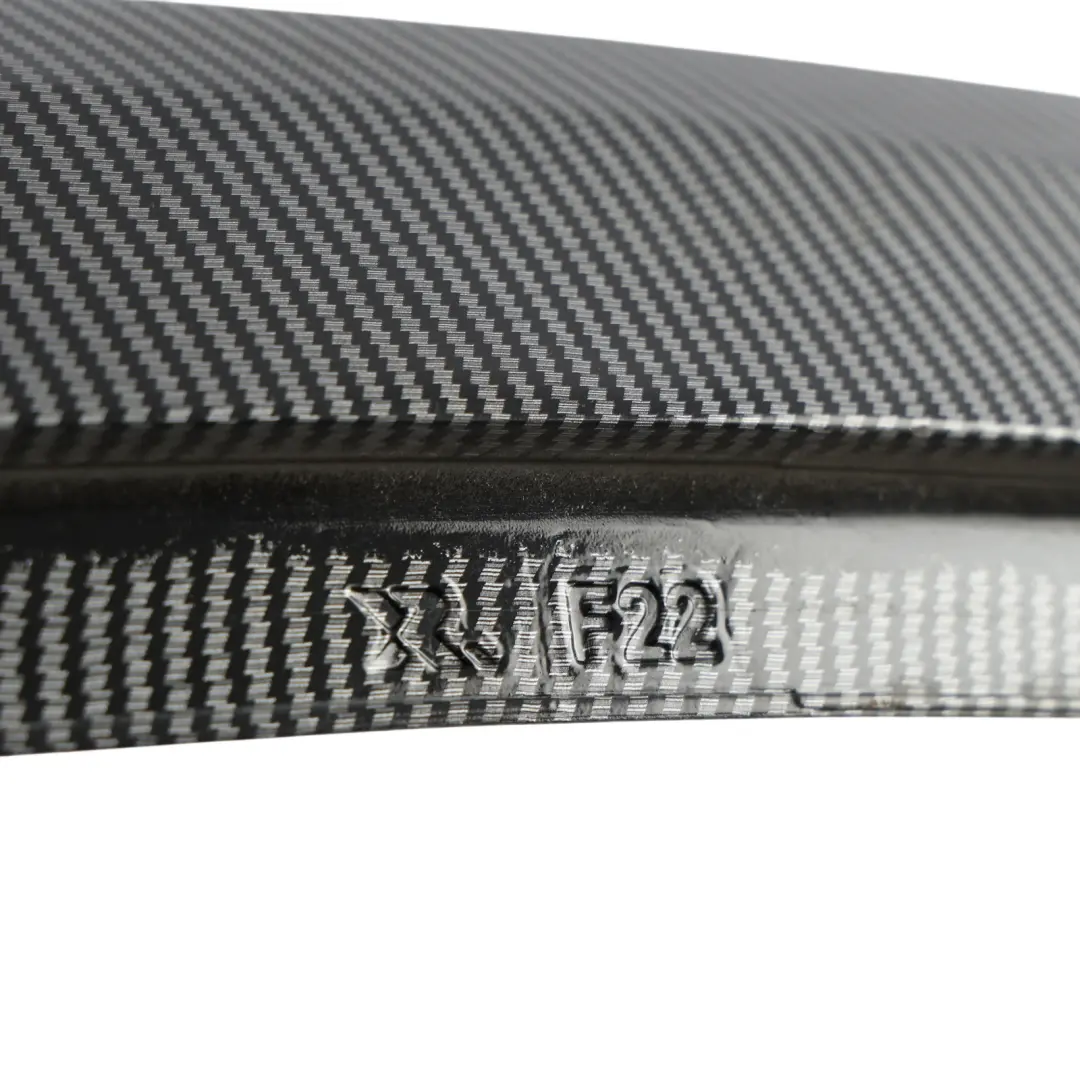 Boot Trunk Lid Tailgate Spoiler Panel Lip Trim Cover Carbon Look to BMW F22 Rear with Part number F22-SPOILER-CARBON BMW F22 Rear Boot Trunk Lid Tailgate Spoiler Panel Lip Trim Cover Carbon Look - SKU F22-SPOILER-CARBON-1 - Part number F22-SPOILER-CARBON