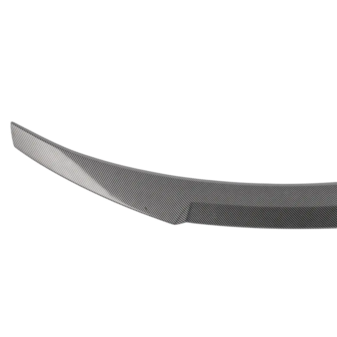 Boot Trunk Lid Tailgate Spoiler Panel Lip Trim Cover Carbon Look to BMW F22 Rear with Part number F22-SPOILER-CARBON BMW F22 Rear Boot Trunk Lid Tailgate Spoiler Panel Lip Trim Cover Carbon Look - SKU F22-SPOILER-CARBON-1 - Part number F22-SPOILER-CARBON