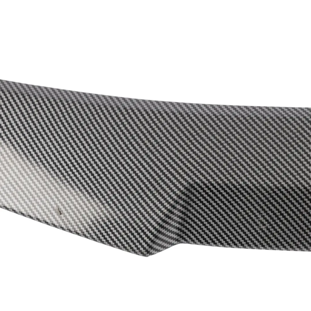 Boot Trunk Lid Tailgate Spoiler Panel Lip Trim Cover Carbon Look to BMW F22 Rear with Part number F22-SPOILER-CARBON BMW F22 Rear Boot Trunk Lid Tailgate Spoiler Panel Lip Trim Cover Carbon Look - SKU F22-SPOILER-CARBON-1 - Part number F22-SPOILER-CARBON