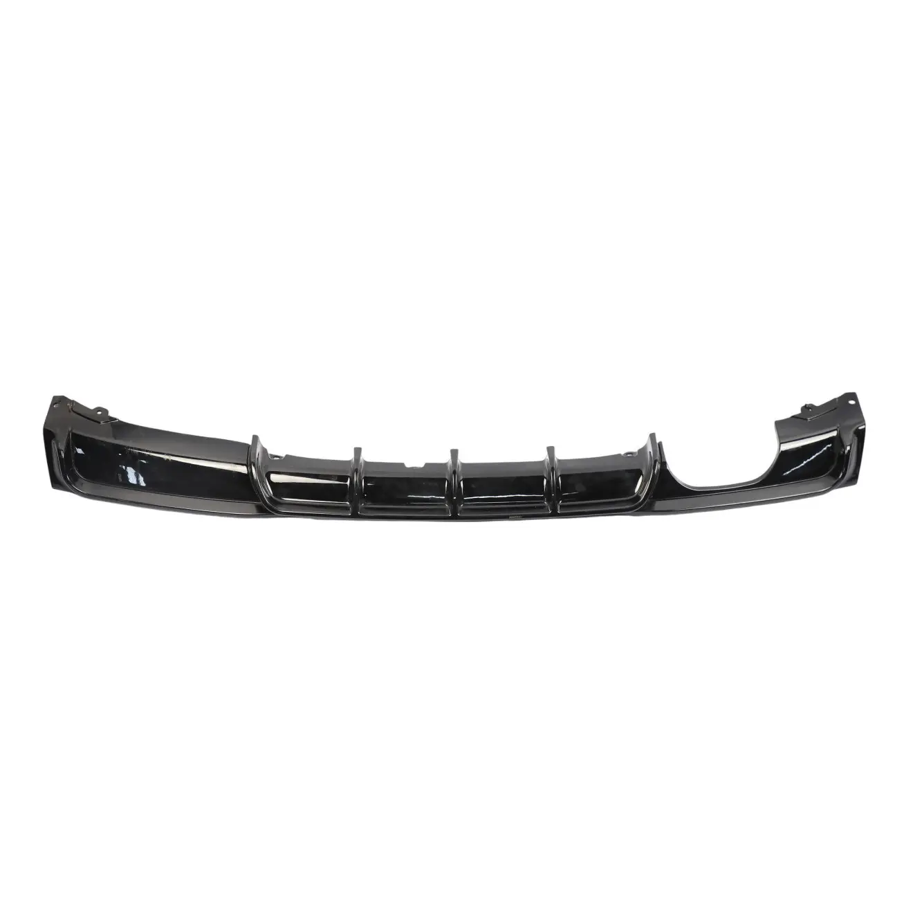 BMW F30 Diffusore Posteriore M Sport Performance Doppio Scarico Lucido