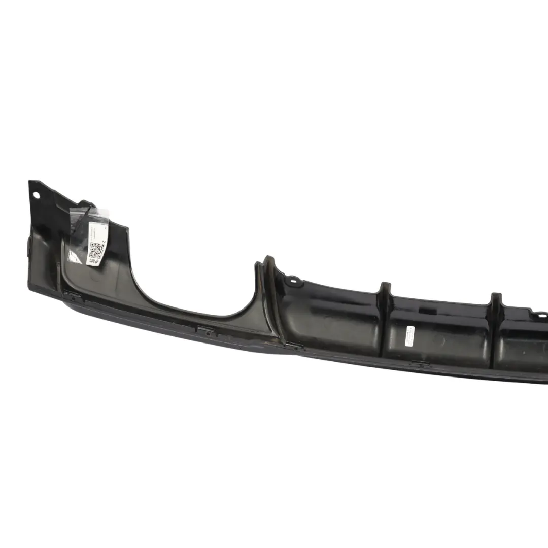 Diffuser M Sport Performance Twin Exhaust Rear Bumper High Gloss to BMW F30 Rear with Part number F30 Diffuser BMW F30 Rear Diffuser M Sport Performance Twin Exhaust Rear Bumper High Gloss - SKU F30-DIFFUSER - Part number F30 Diffuser