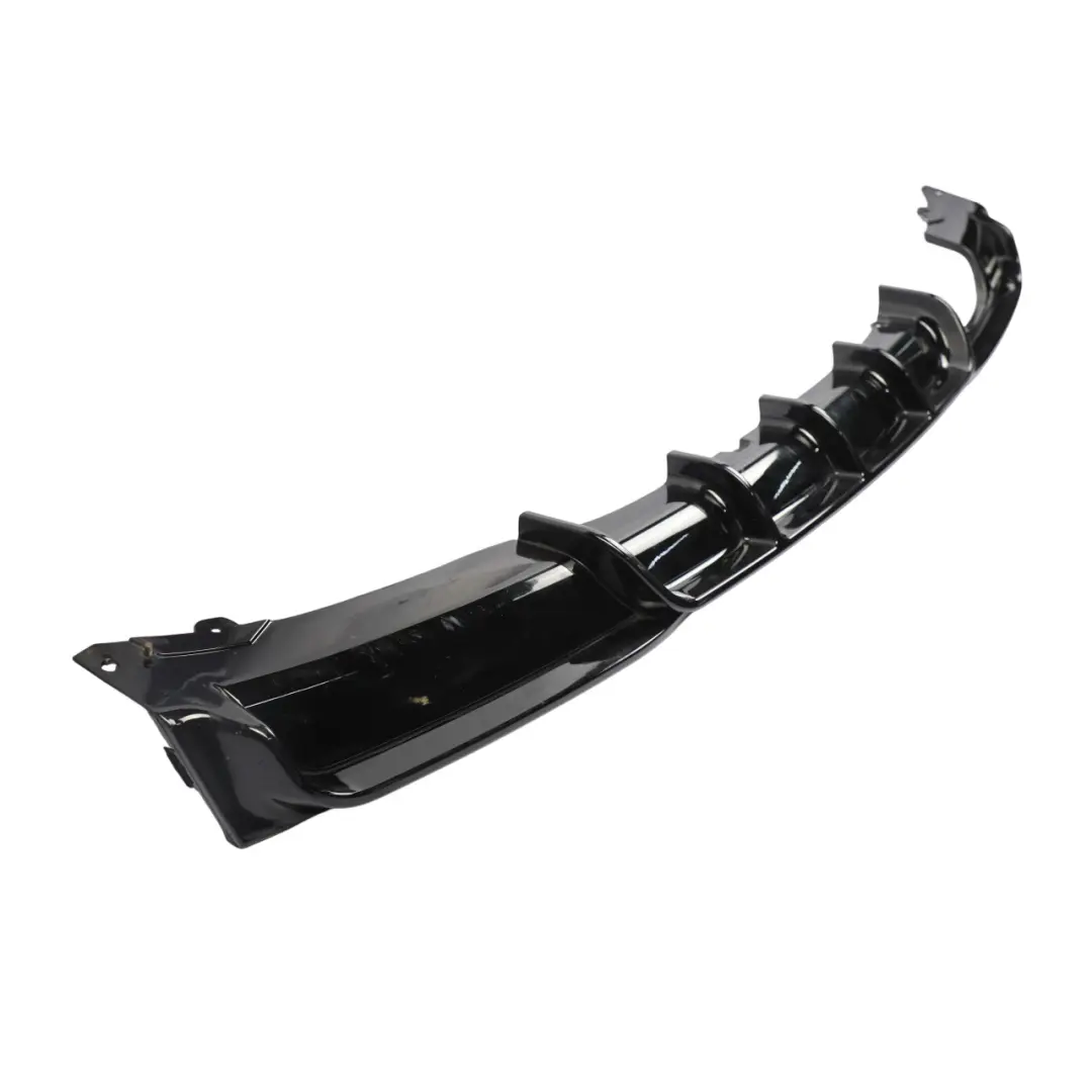 Diffuser M Sport Performance Twin Exhaust Rear Bumper High Gloss to BMW F30 Rear with Part number F30 Diffuser BMW F30 Rear Diffuser M Sport Performance Twin Exhaust Rear Bumper High Gloss - SKU F30-DIFFUSER - Part number F30 Diffuser