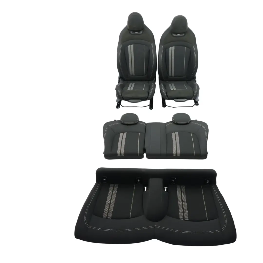 Seats John Cooper Works Dinamica Cloth Fabric Carbon Black to Mini F56 Sport with Part number F56-JCW-SPORT-SEAT-DINAMICA-CARBON-BLACK-SET-DAE1 Mini F56 Sport Seats John Cooper Works Dinamica Cloth Fabric Carbon Black - SKU F56-JCW-SPORT-SEAT-DINAMICA-CARBON-BLACK-SET-DAE1 - Part number F56-JCW-SPORT-SEAT-DINAMICA-CARBON-BLACK-SET-DAE1