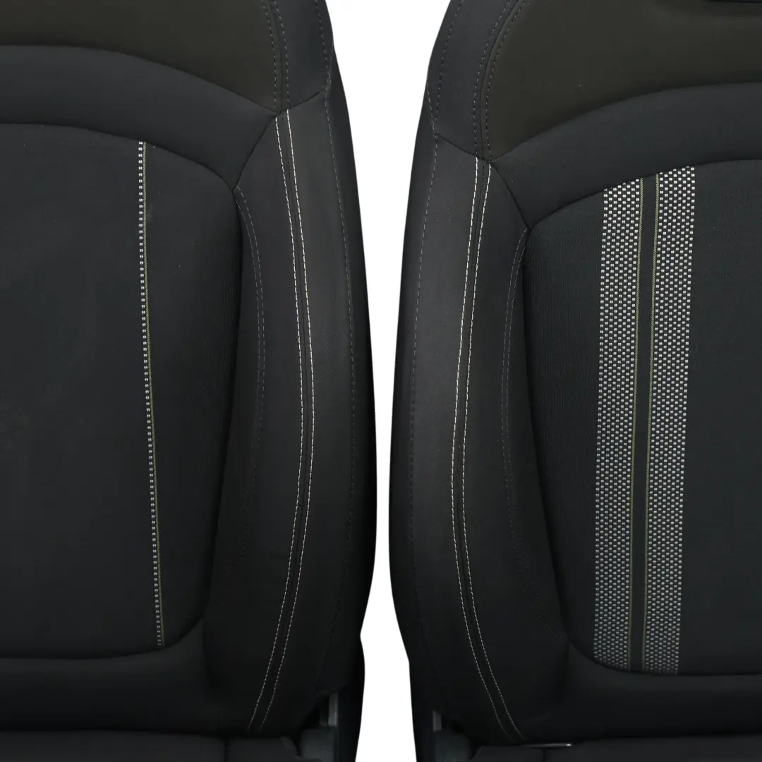 Mini F56 Sedili Sport John Cooper Works Dinamica Tessuto Carbonio Nero - SKU F56-JCW-SPORT-SEAT-DINAMICA-CARBON-BLACK-SET-DAE1 - Numero di parte F56-JCW-SPORT-SEAT-DINAMICA-CARBON-BLACK-SET-DAE1