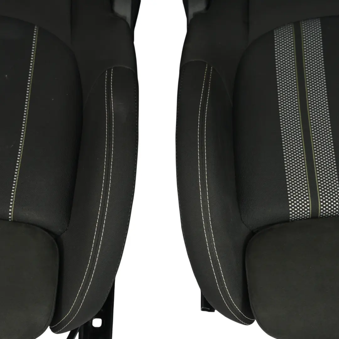 Mini F56 Sièges Sport John Cooper Works Tissu Dinamica Carbone Noir - SKU F56-JCW-SPORT-SEAT-DINAMICA-CARBON-BLACK-SET-DAE1 - Numéro de pièce F56-JCW-SPORT-SEAT-DINAMICA-CARBON-BLACK-SET-DAE1