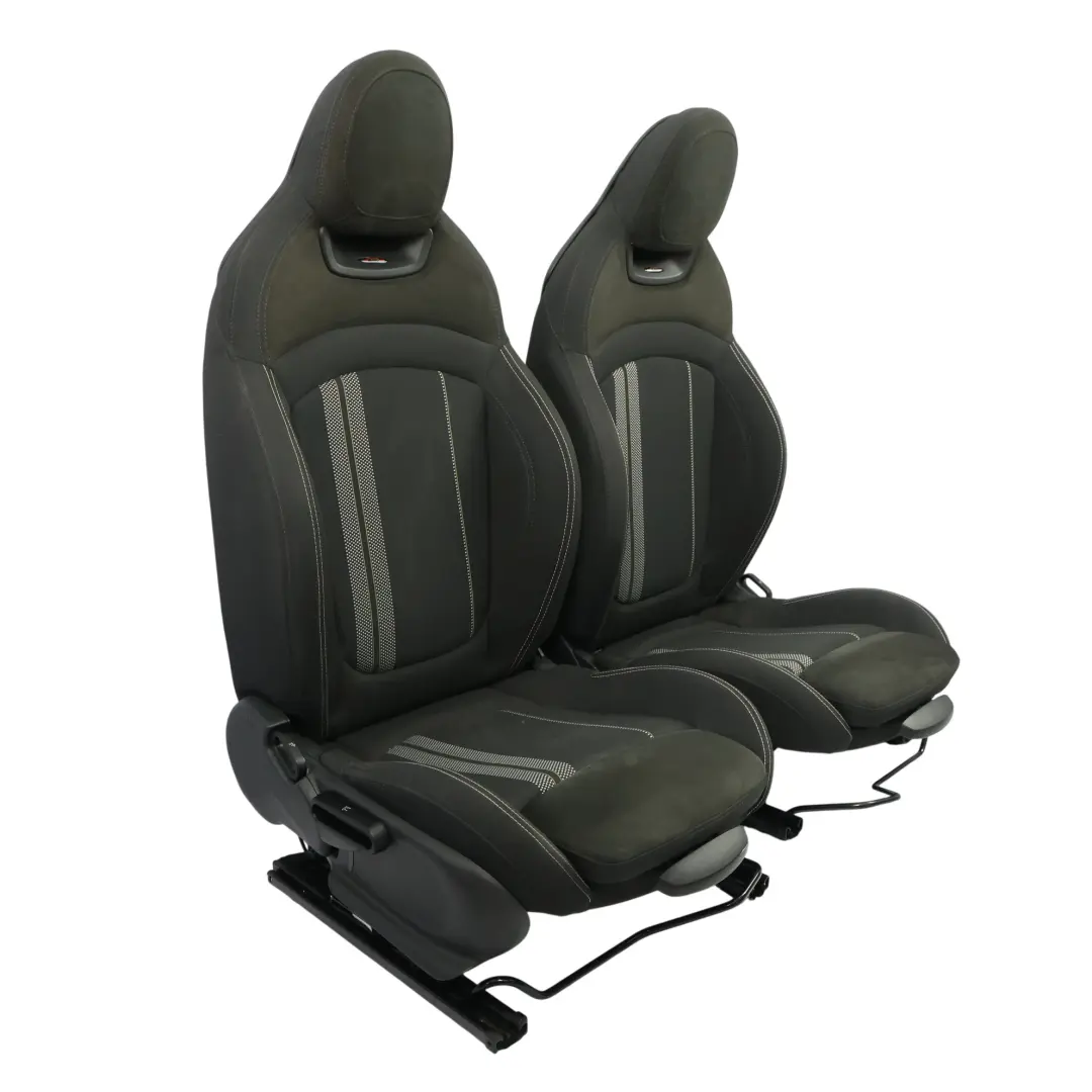 Mini F56 Sport Sitze John Cooper Works Dinamica Stoff Carbon Schwarz - SKU F56-JCW-SPORT-SEAT-DINAMICA-CARBON-BLACK-SET-DAE1 - Teilenummer F56-JCW-SPORT-SEAT-DINAMICA-CARBON-BLACK-SET-DAE1