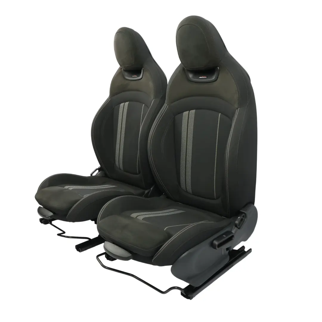 Mini F56 Sièges Sport John Cooper Works Tissu Dinamica Carbone Noir - SKU F56-JCW-SPORT-SEAT-DINAMICA-CARBON-BLACK-SET-DAE1 - Numéro de pièce F56-JCW-SPORT-SEAT-DINAMICA-CARBON-BLACK-SET-DAE1