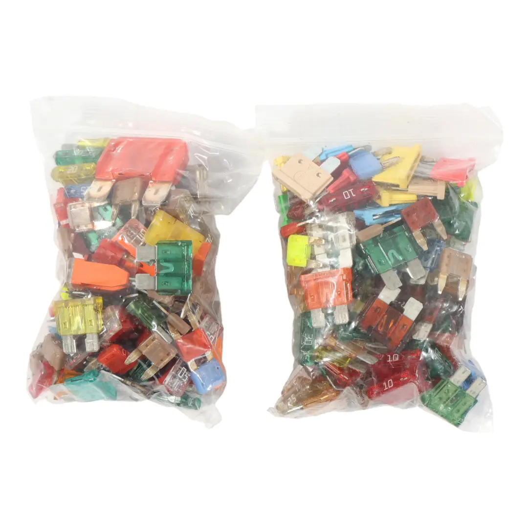  Automotive Electrical Fuse Set 200 Pieces Plug In Blade - SKU FUSE-SET-200 - Part number FUSE-SET