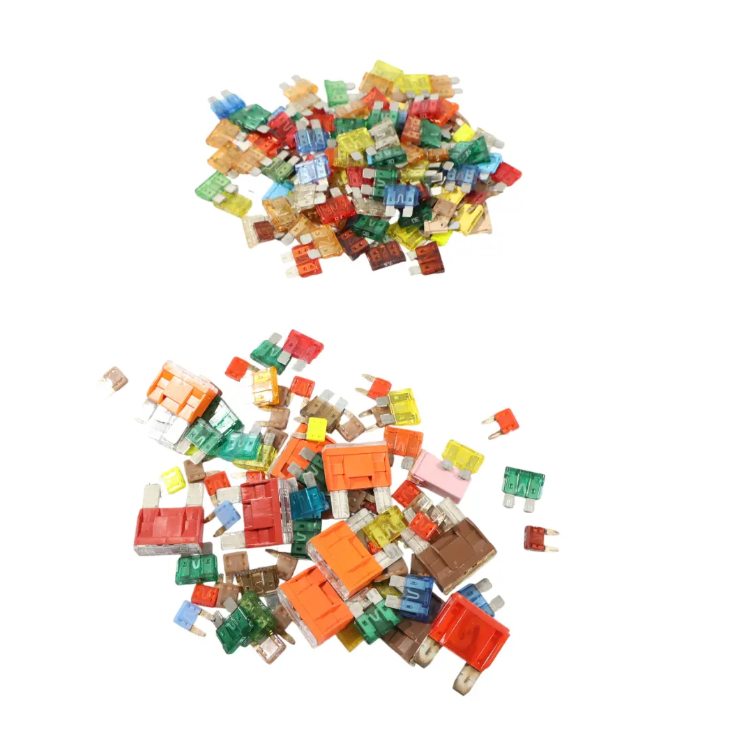 Zestaw Bezpieczników Samochodowych Płytkowych Wtykowych 200 Sztuk do o numerze FUSE-SET Zestaw Bezpieczników Samochodowych Płytkowych Wtykowych 200 Sztuk - SKU FUSE-SET-200 - Numer Części FUSE-SET