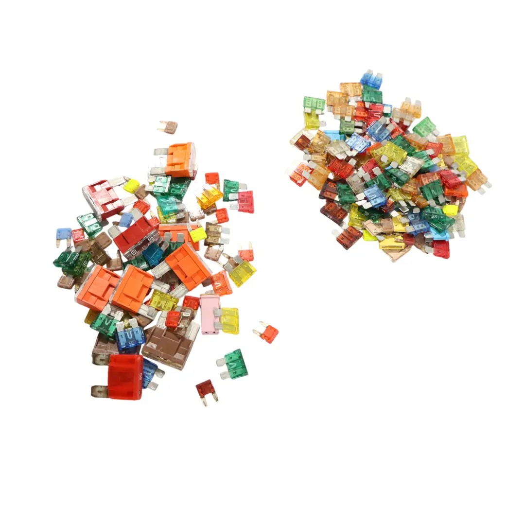 Automotive Electrical Fuse Set 200 Pieces Plug In Blade to with Part number FUSE-SET Automotive Electrical Fuse Set 200 Pieces Plug In Blade - SKU FUSE-SET-200 - Part number FUSE-SET