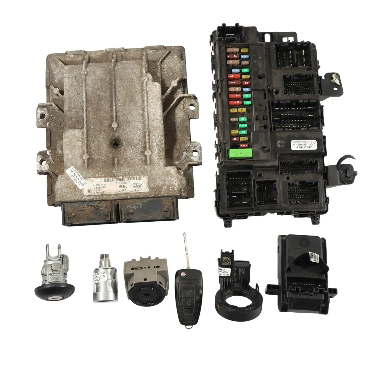 Ford Transit Custom 2.0 YLF6 105HP Engine Control ECU GK21-12A650-CA Manual