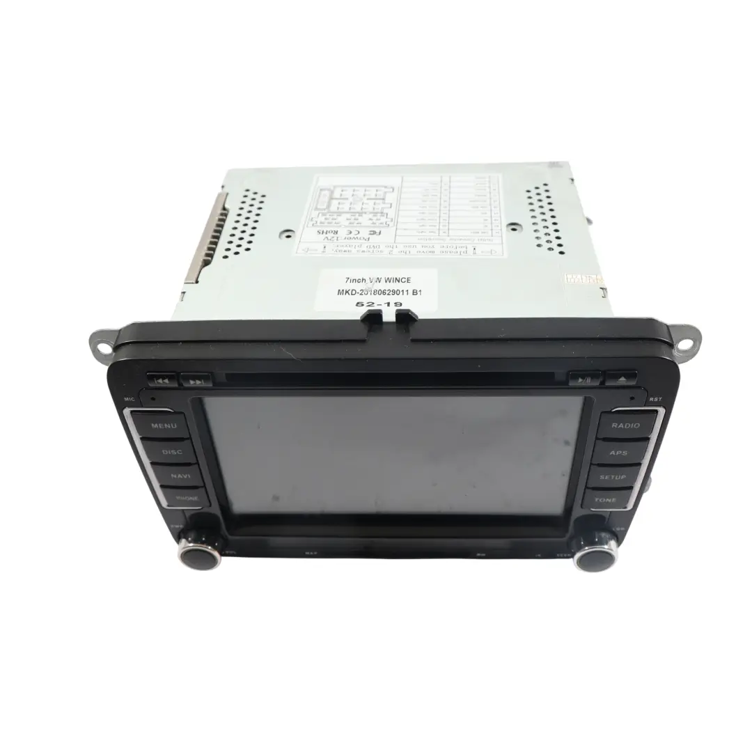 Volkswagen Golf Mk5 Mk6 Passat B6 B7 Radio Coche Pantalla 7" - SKU GOLF-1K-SCREEN-1 - Número de pieza GOLF-1K-SCREEN