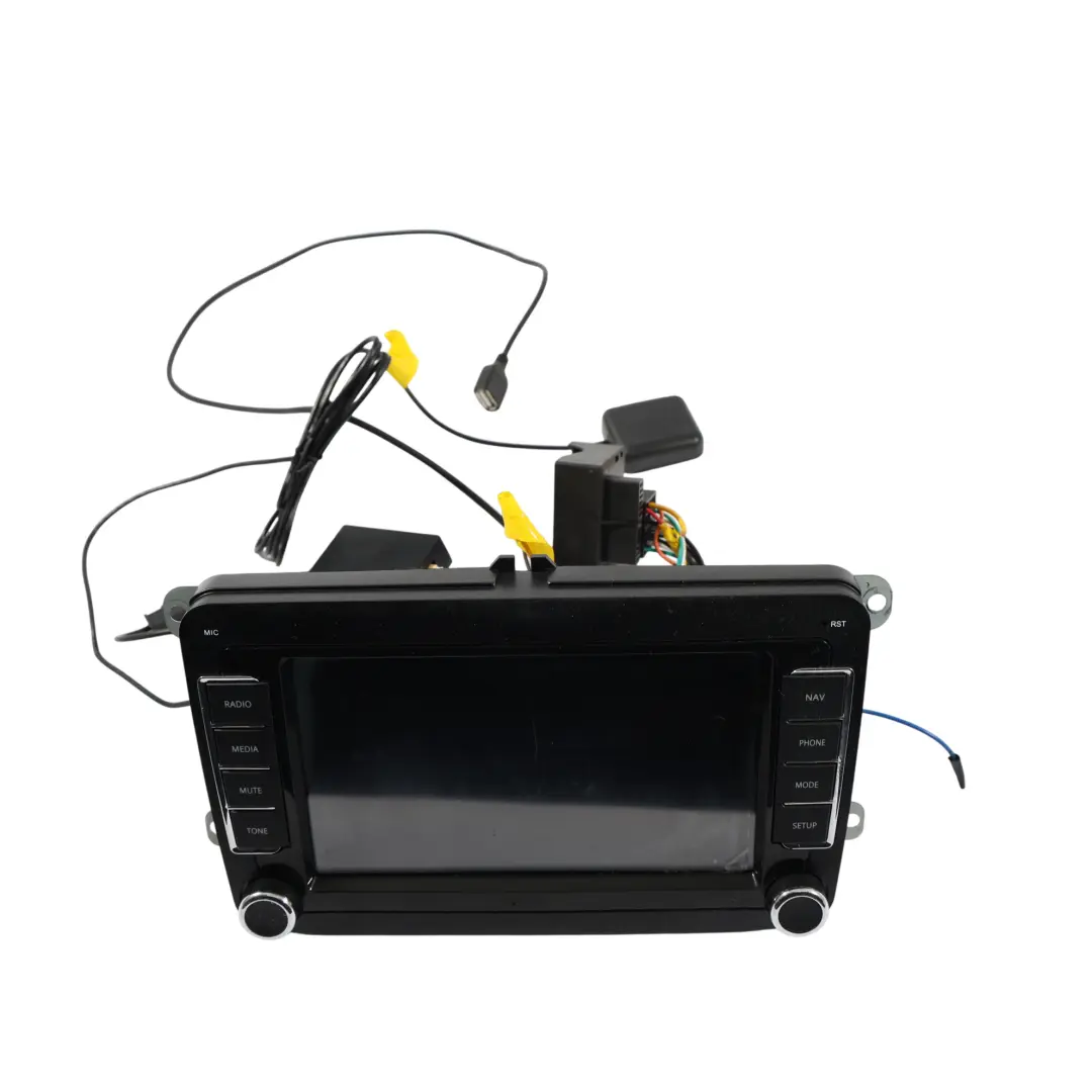 Unbranded VW Golf Mk5 Mk6 Passat B6 B7 Radio Display MMI Multimedia 7 - SKU GOLF-5K-SCREEN-1 - Teilenummer GOLF-5K-SCREEN