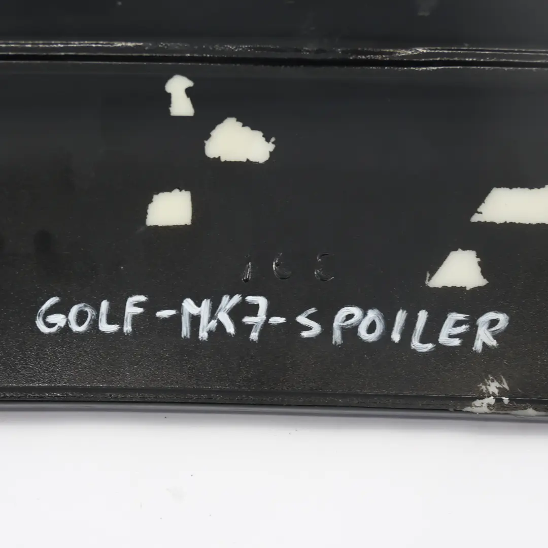 Unbranded VW Golf Mk7 GTI Alerón Trasero Portón Panel Moldura Negro - SKU GOLF-MK7-SPOILER - Número de pieza GOLF-MK7-SPOILER