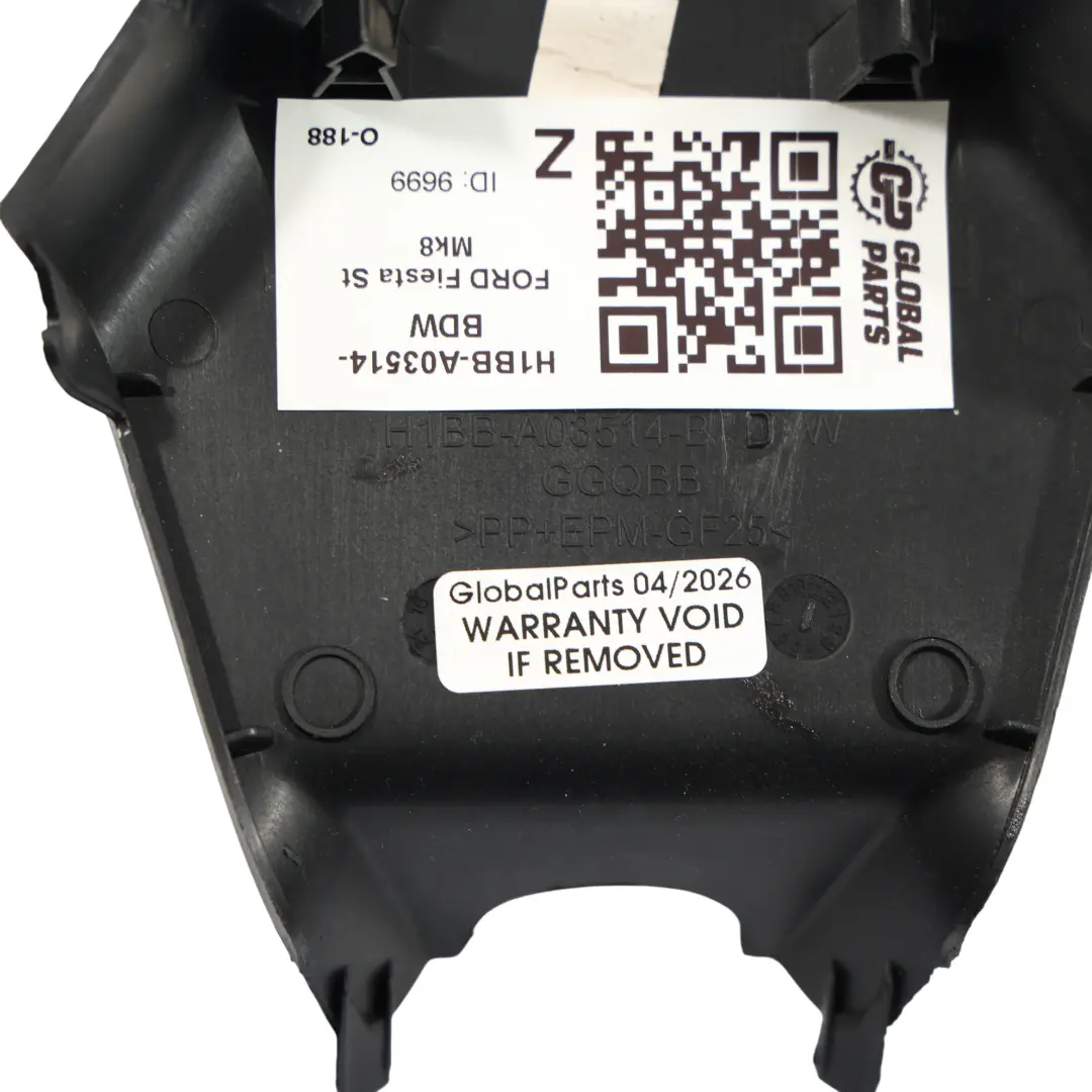 Carcasa Sensor Lluvia Espejo Retrovisor para Ford Fiesta ST con número de pieza H1BB-A03514-BDW Ford Fiesta ST Carcasa Sensor Lluvia Espejo Retrovisor - SKU H1BB-A03514-BDW - Número de pieza H1BB-A03514-BDW