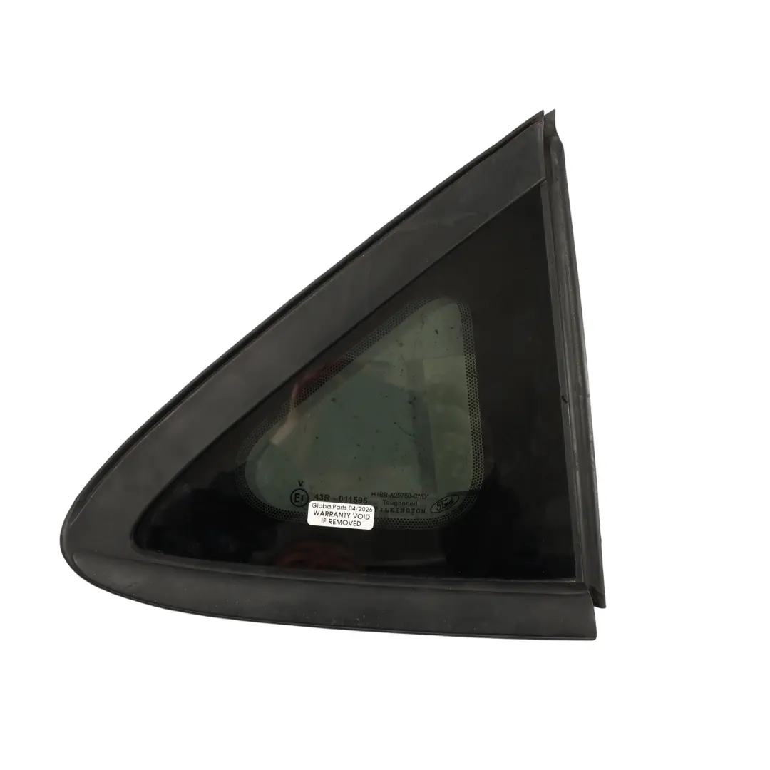Ford Fiesta Mk8 Side Quarter Triangle Window Glass Rear Right O/S H1BB-A29750-C - SKU 2178086 - Part number 2178086