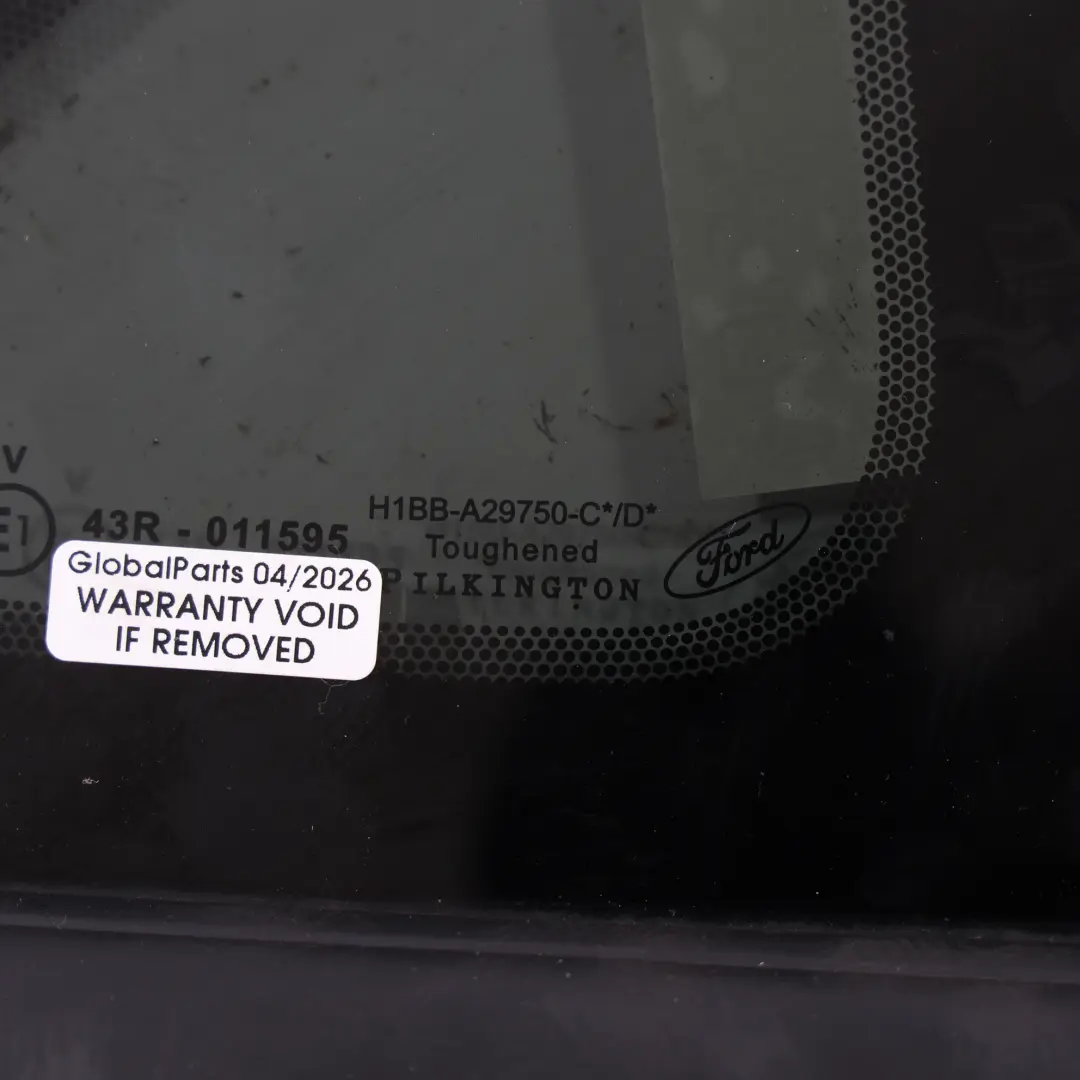 Ford Fiesta MK8 Cristal Ventana Triangular Lateral Trasera Derecha H1BB-A29750-C - SKU 2178086 - Número de pieza 2178086
