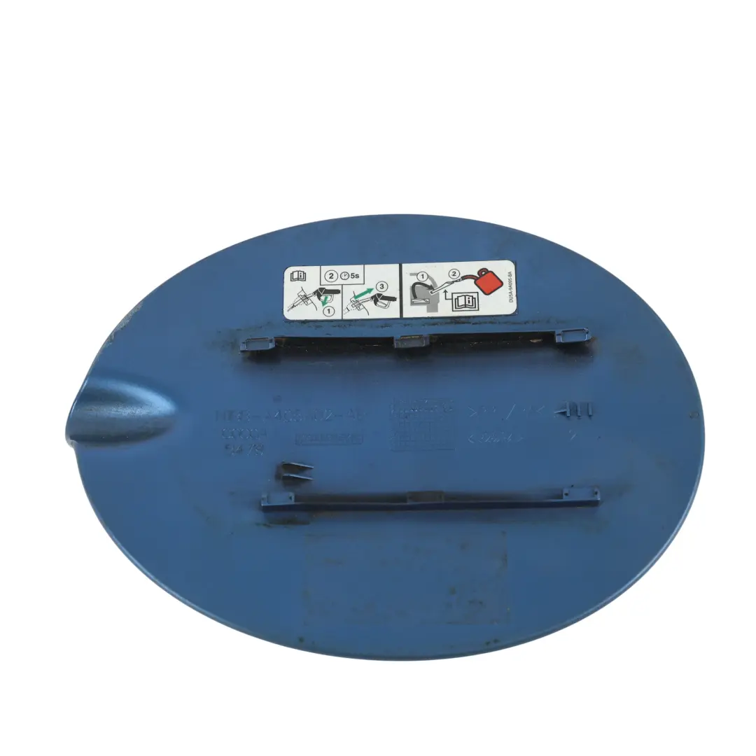 Ford Fiesta MK8 Sportello Carburante Blu Performance BH - SKU H1BB-A405A02-AB-FPB - Numero di parte H1BB-A405A02-AB